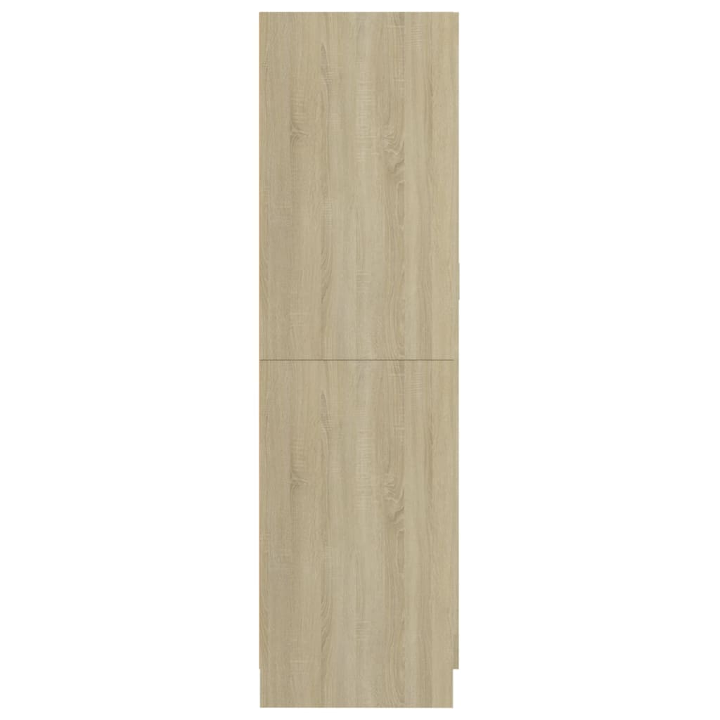 vidaXL Ormar boja hrasta sonome 82,5 x 51,5 x 180 cm konstruirano drvo