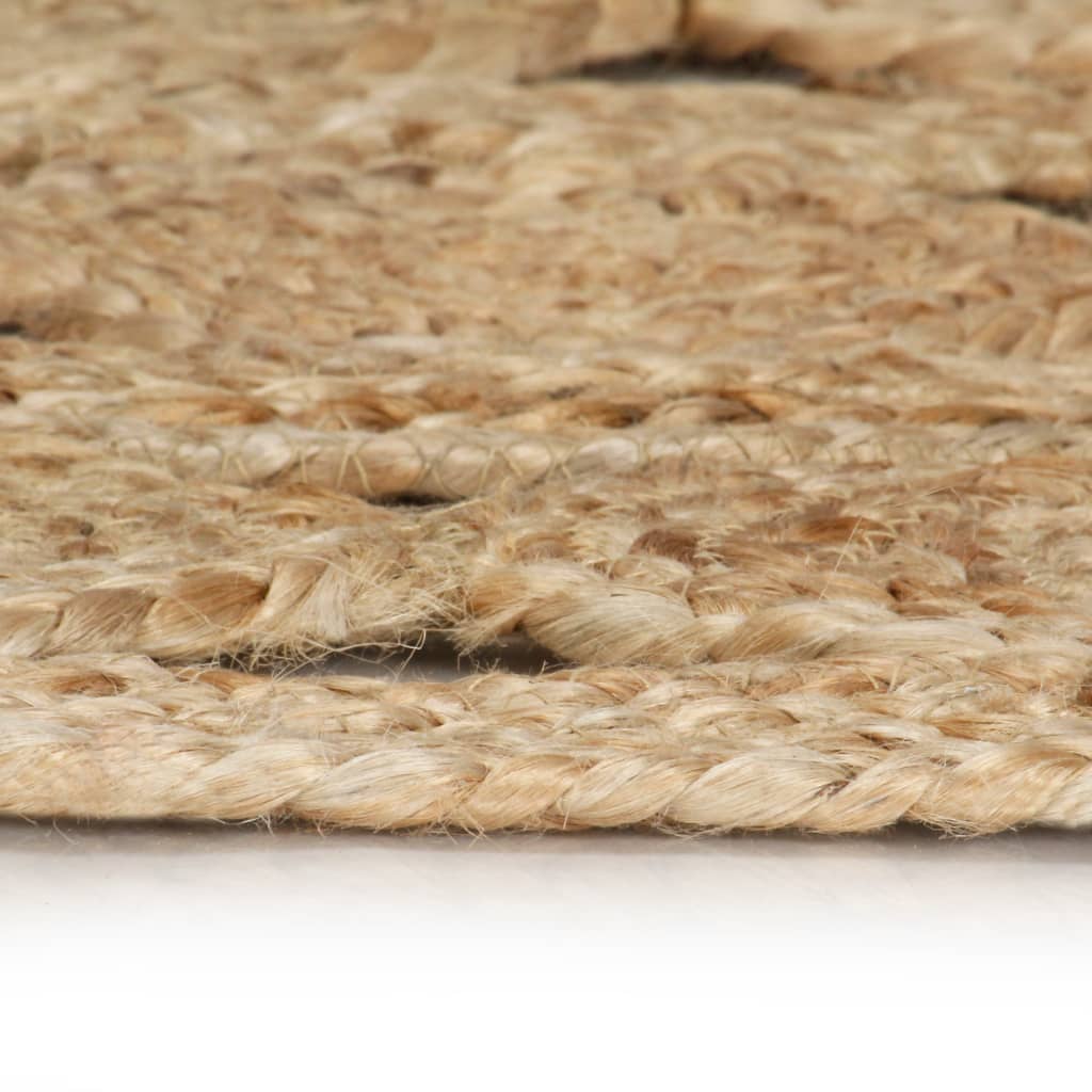 vidaXL Ručno rađeni pleteni tepih od jute 240 cm