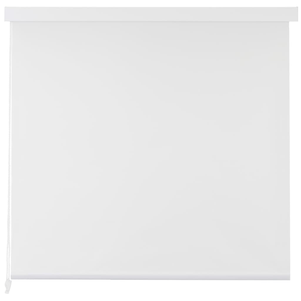 vidaXL Roleta za tuš 120 x 240 cm bijela