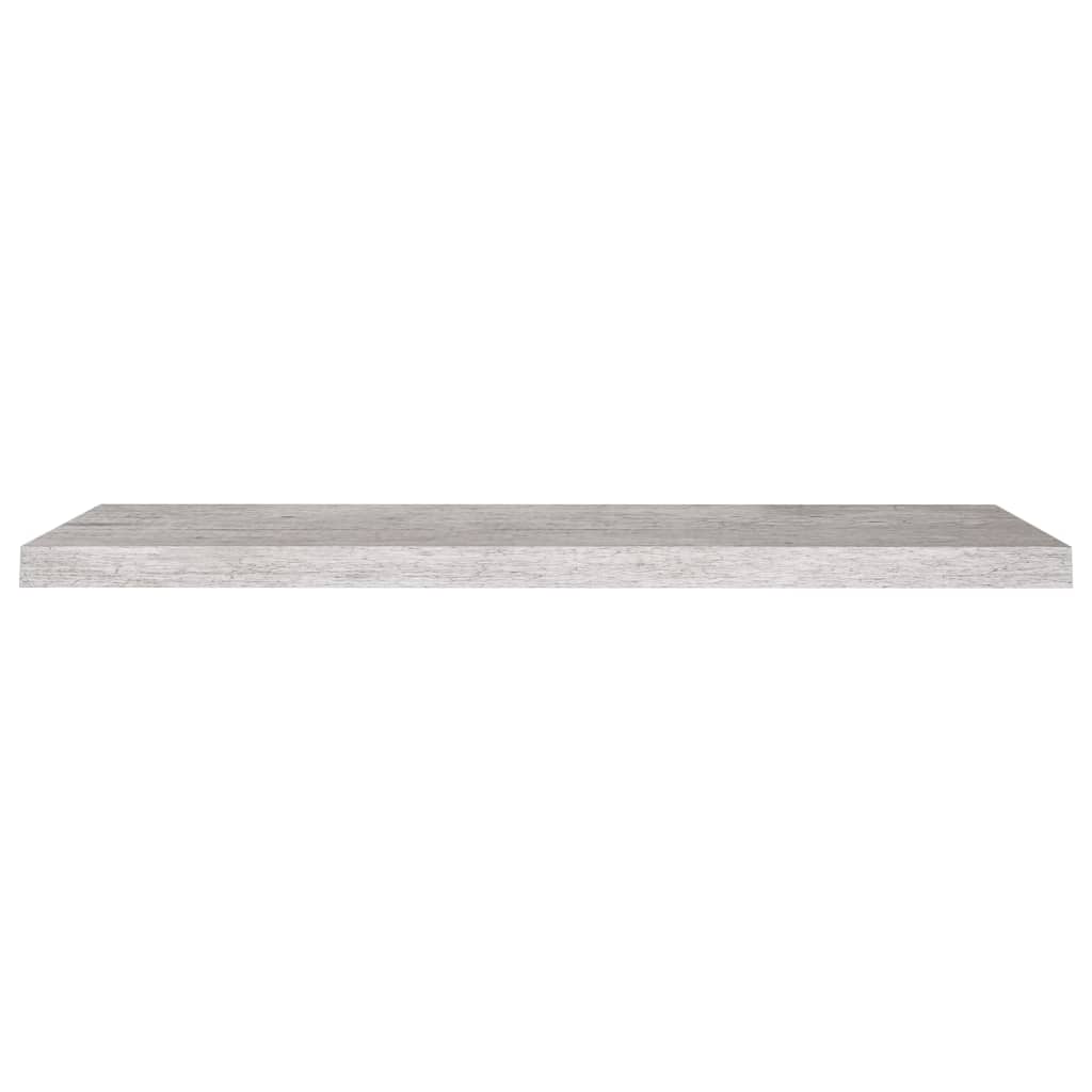 vidaXL Plutajuća zidna polica siva boja betona 90 x 23,5 x 3,8 cm MDF