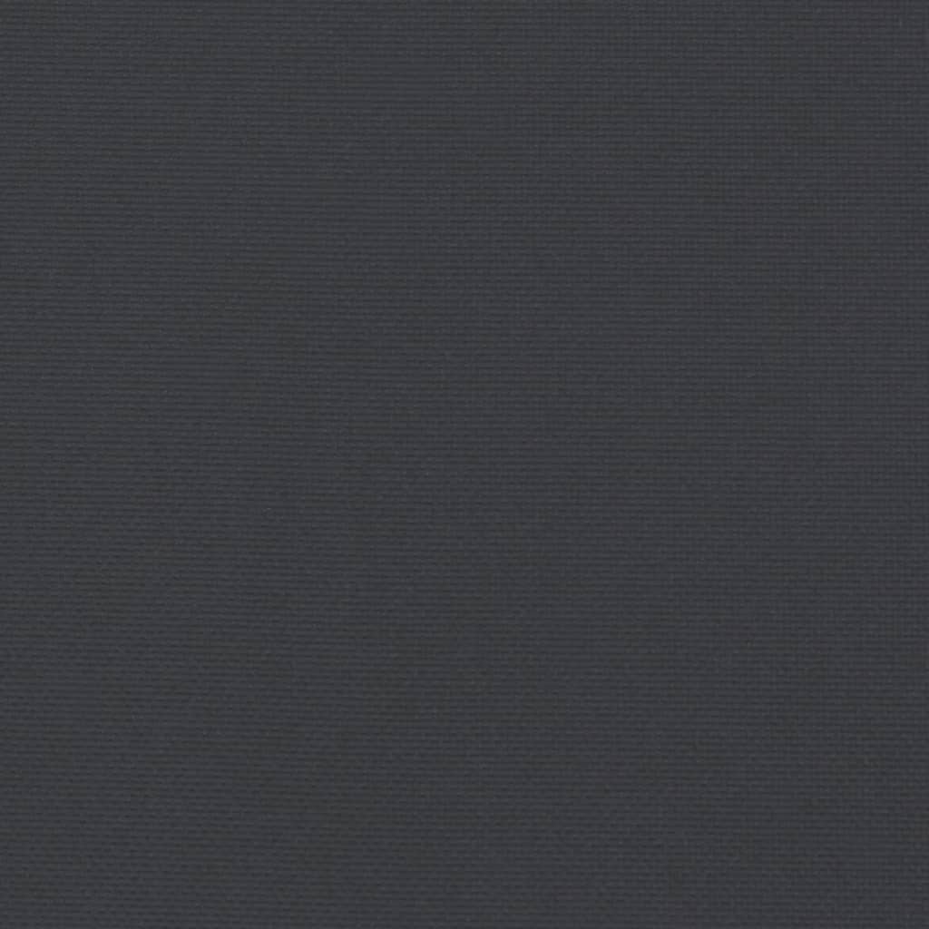 vidaXL Jastuk za vrtnu klupu crni 200 x 50 x 7 cm od tkanine Oxford