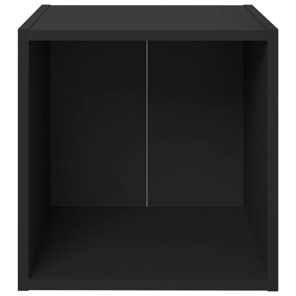 vidaXL TV ormarić crni 37 x 35 x 37 cm od iverice