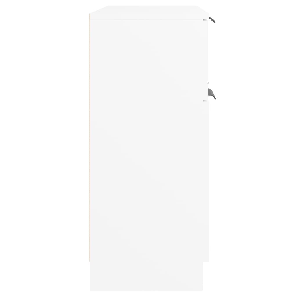 vidaXL Komoda bijela 60x30x70 cm od konstruiranog drva