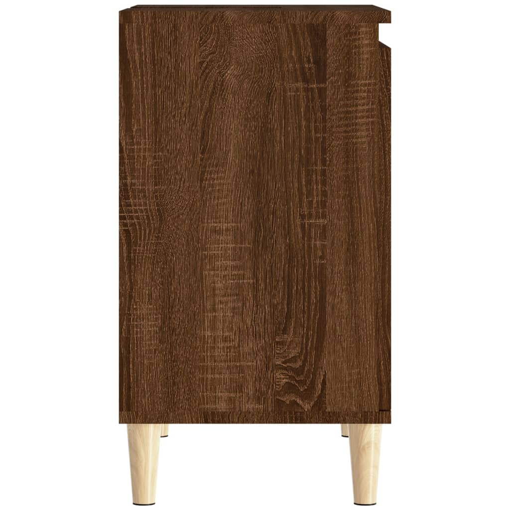 vidaXL Ormarić za umivaonik boja smeđeg hrasta 58 x 33 x 60 cm drveni