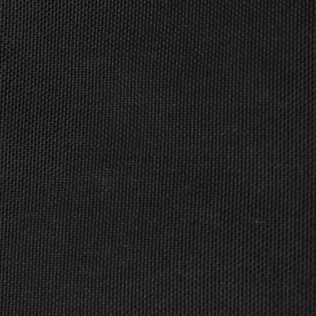 vidaXL Jedro za zaštitu od sunca od tkanine trapezno 3/4 x 3 m crno