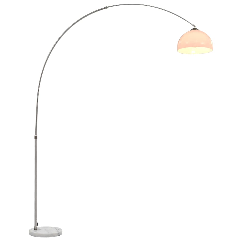 vidaXL Lučna svjetiljka 60 W srebrna E27 200 cm