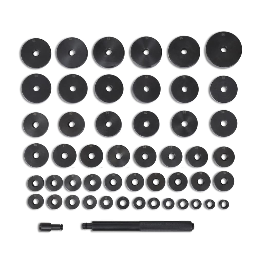 Set ležajeva osovine , 51 disk, 18-65 mm
