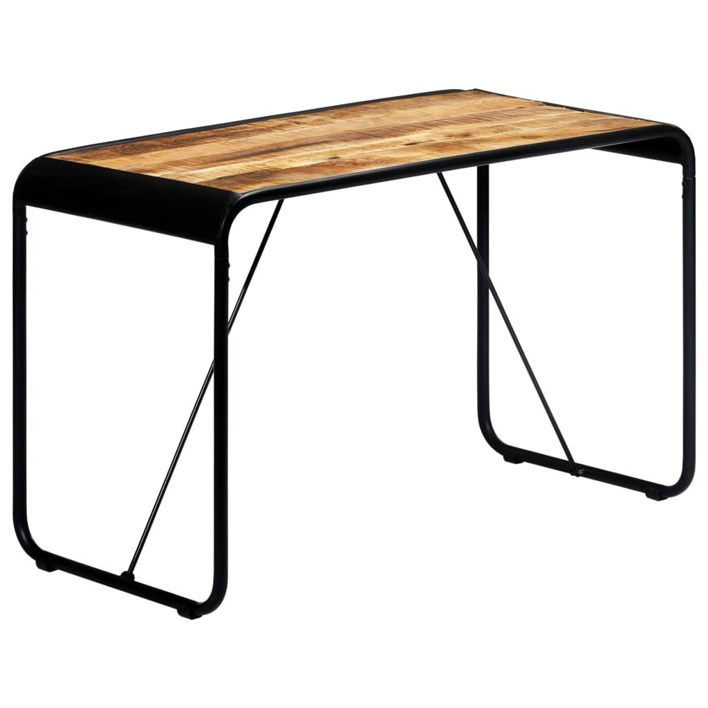 vidaXL Blagovaonski stol od masivnog grubog drva manga 118x60x76 cm
