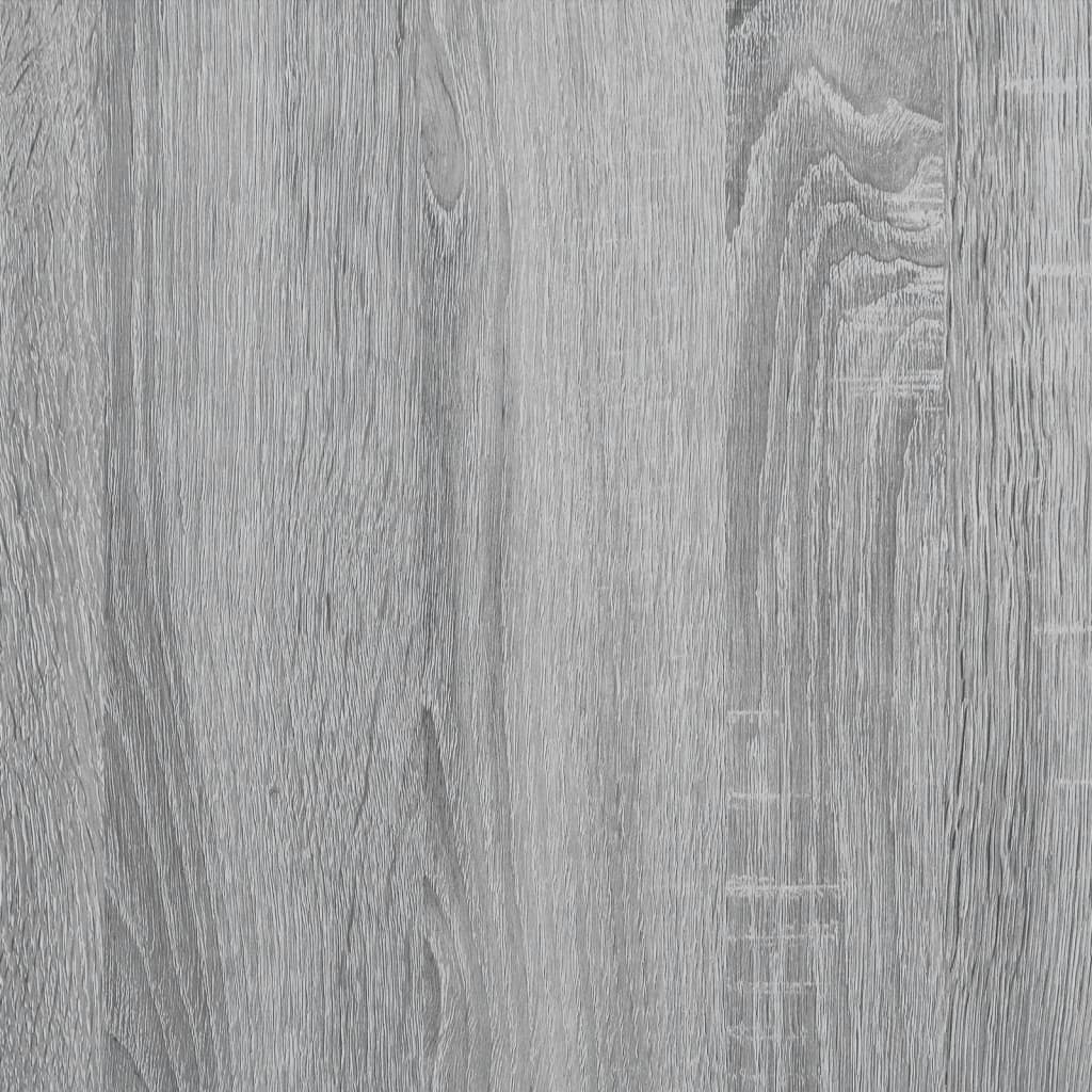 vidaXL Kuhinjska kolica siva boja hrasta 60x41x76 cm konstruirano drvo