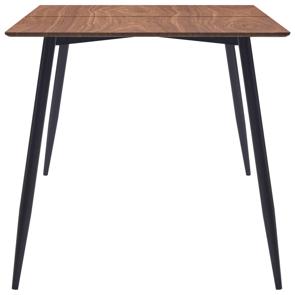 vidaXL Blagovaonski stol smeđi 140 x 70 x 75 cm MDF