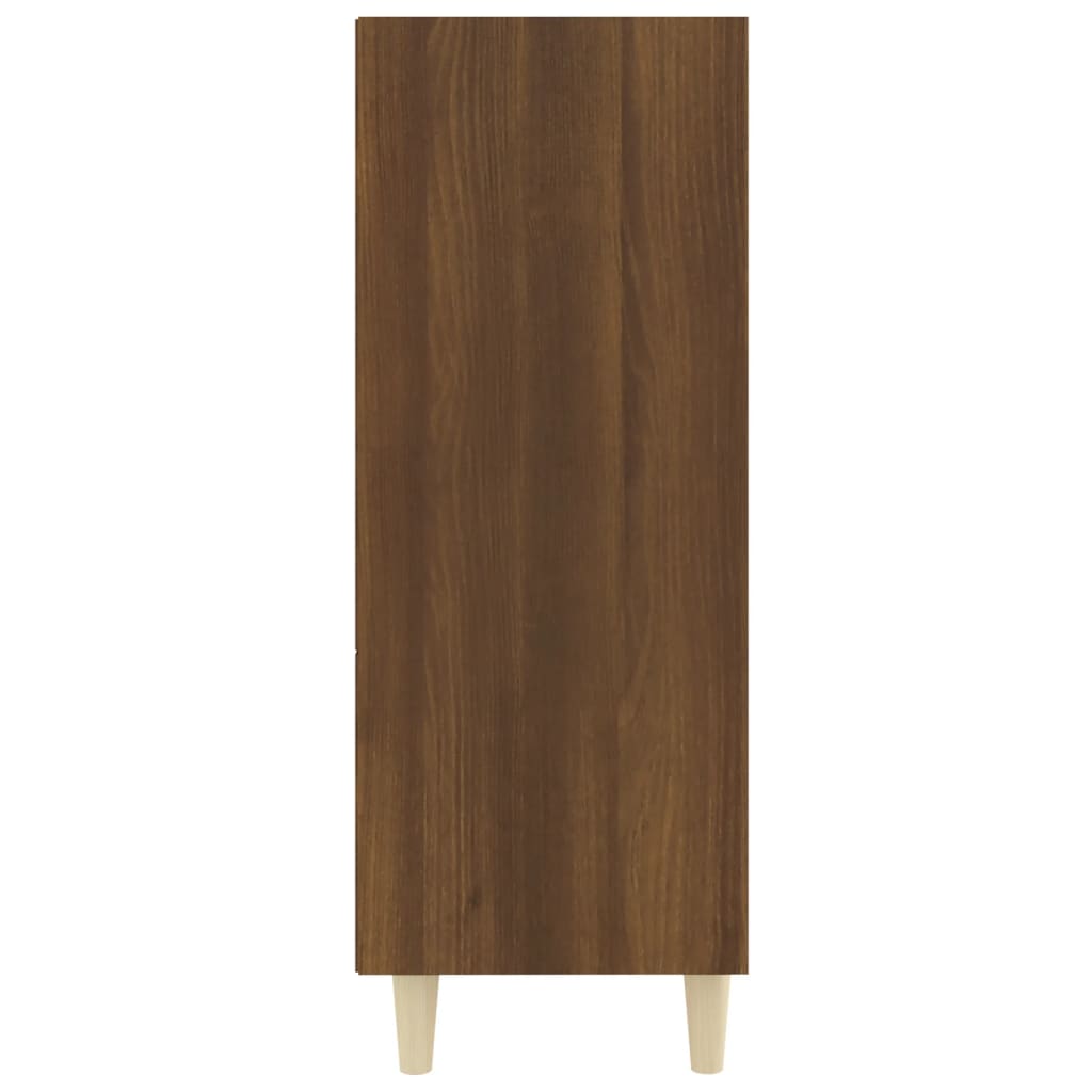 vidaXL Komoda boja smeđeg hrasta 69,5 x 32,5 x 90 cm konstruirano drvo