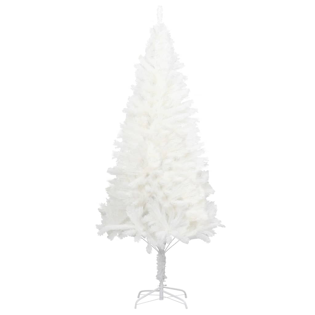 vidaXL Umjetno božićno drvce s realističnim iglicama bijelo 150 cm