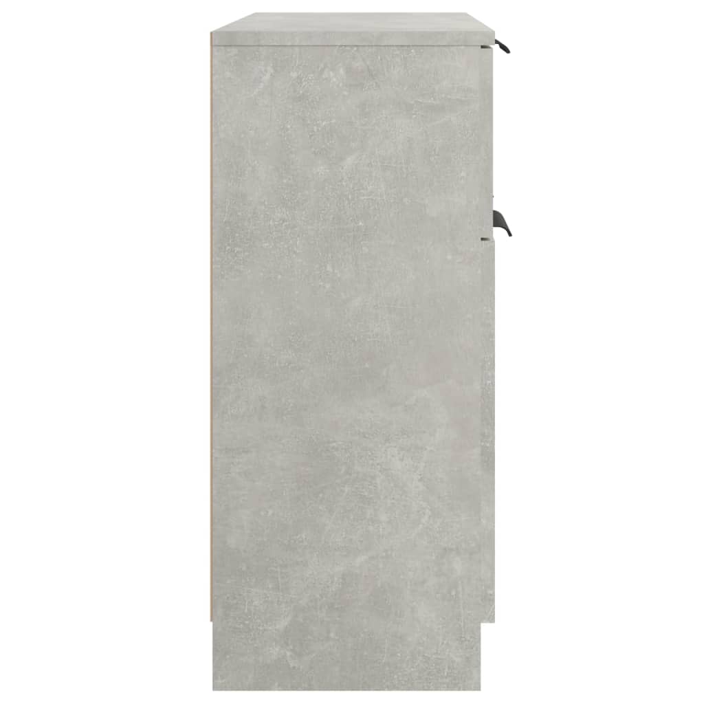 vidaXL Komoda siva boja betona 60x30x70 cm od konstruiranog drva