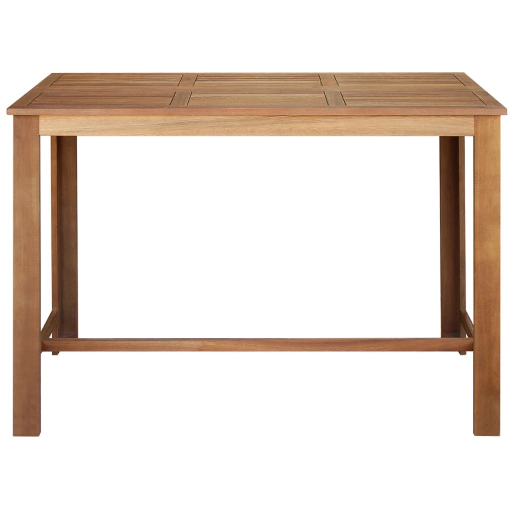 vidaXL Barski stol od masivnog drva akacije 150 x 70 x 105 cm