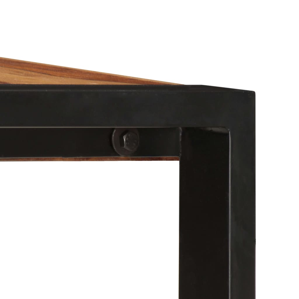 vidaXL Blagovaonski stol od masivnog drva šišama 160 x 80 x 75 cm