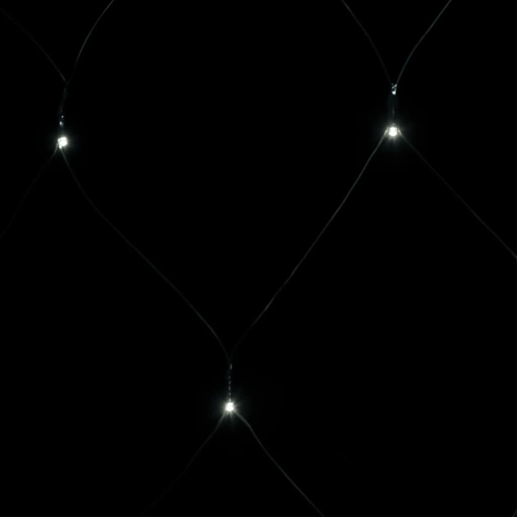 vidaXL Božićna svjetlosna mreža hladna bijela 3 x 3 m 306 LED