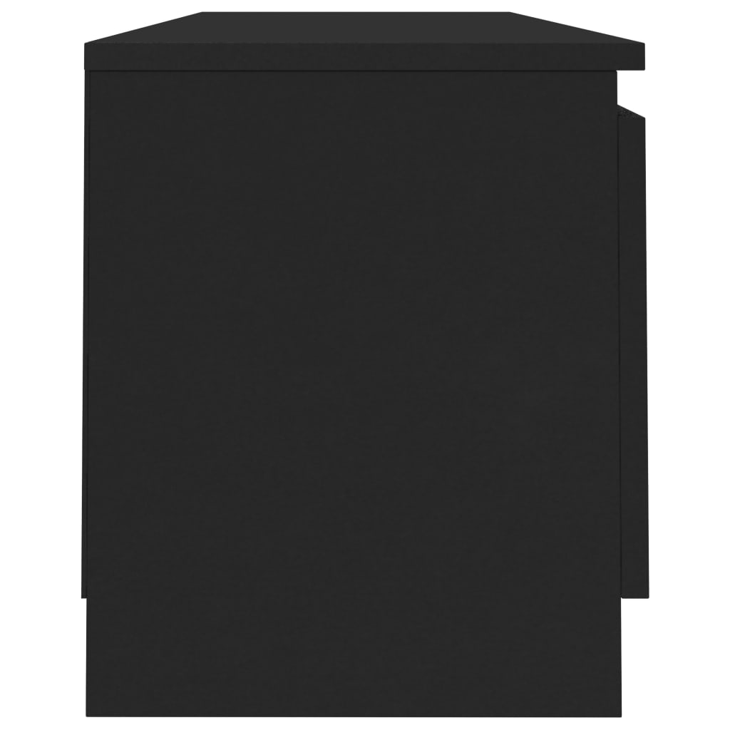 vidaXL TV ormarić od iverice crni 120 x 30 x 35,5 cm