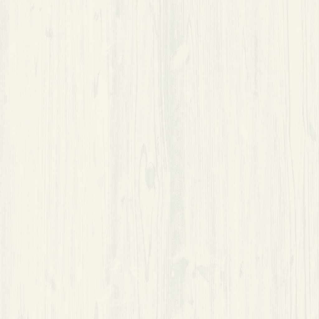 vidaXL Komoda s ladicama VIGO 113x40x75 cm bijela od masivne borovine
