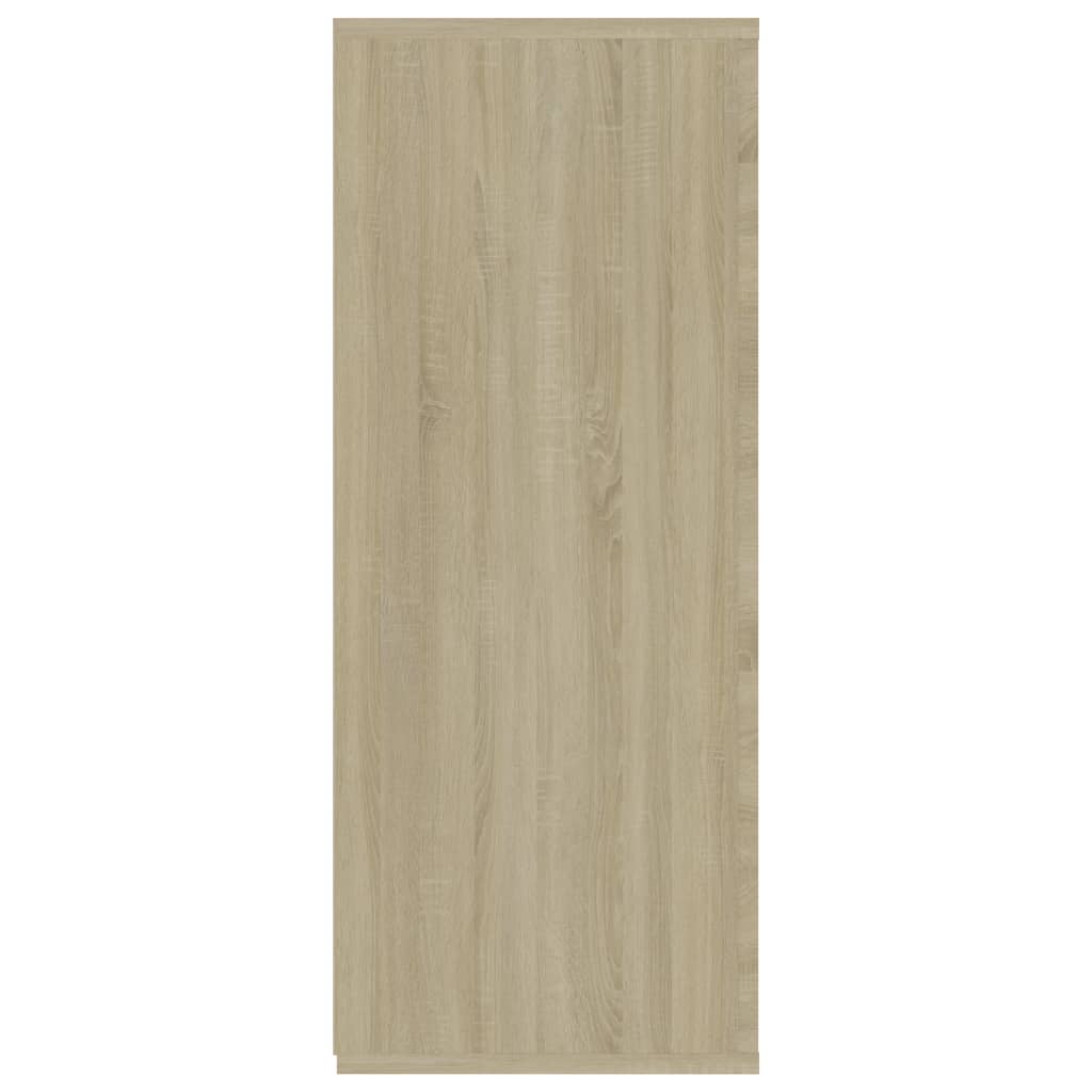 vidaXL Komoda boja hrasta sonome 105x30x75 cm od konstruiranog drva