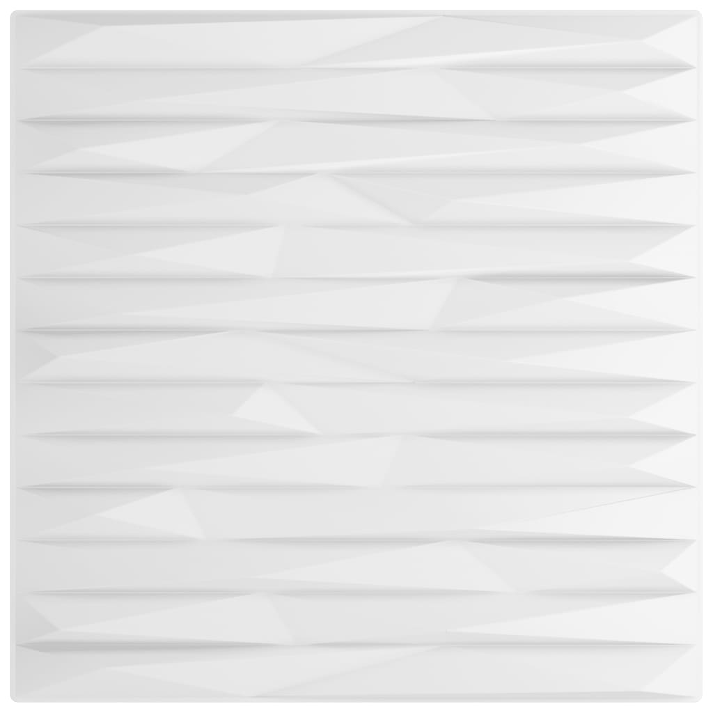 vidaXL Zidni paneli 12 kom bijeli 50 x 50 cm XPS 3 m² uzorak kamena
