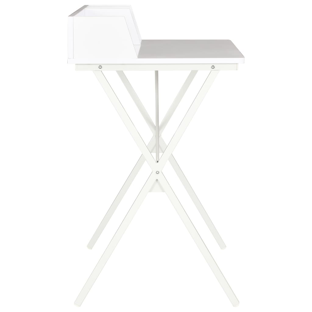 vidaXL Radni stol bijeli 80 x 50 x 84 cm