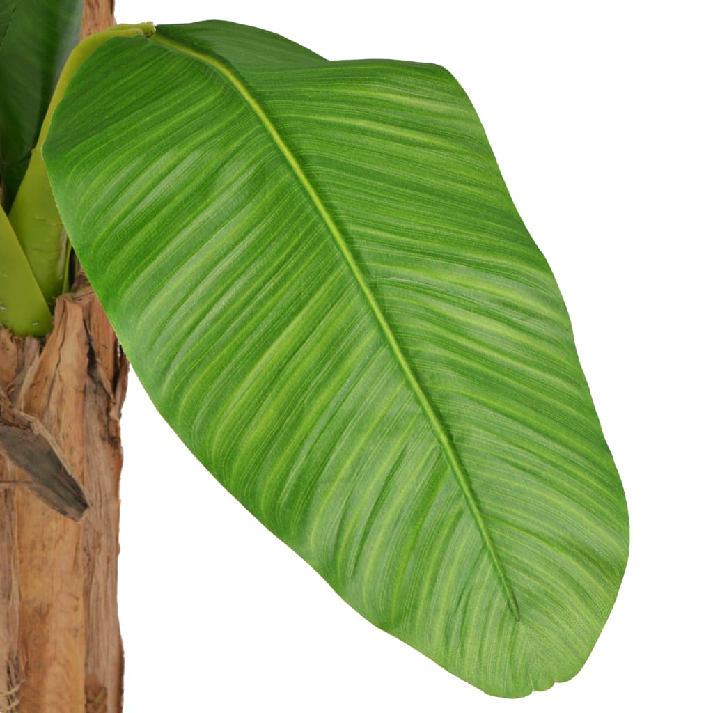 vidaXL Umjetno drvo banane s lončanicom 250 cm zeleno