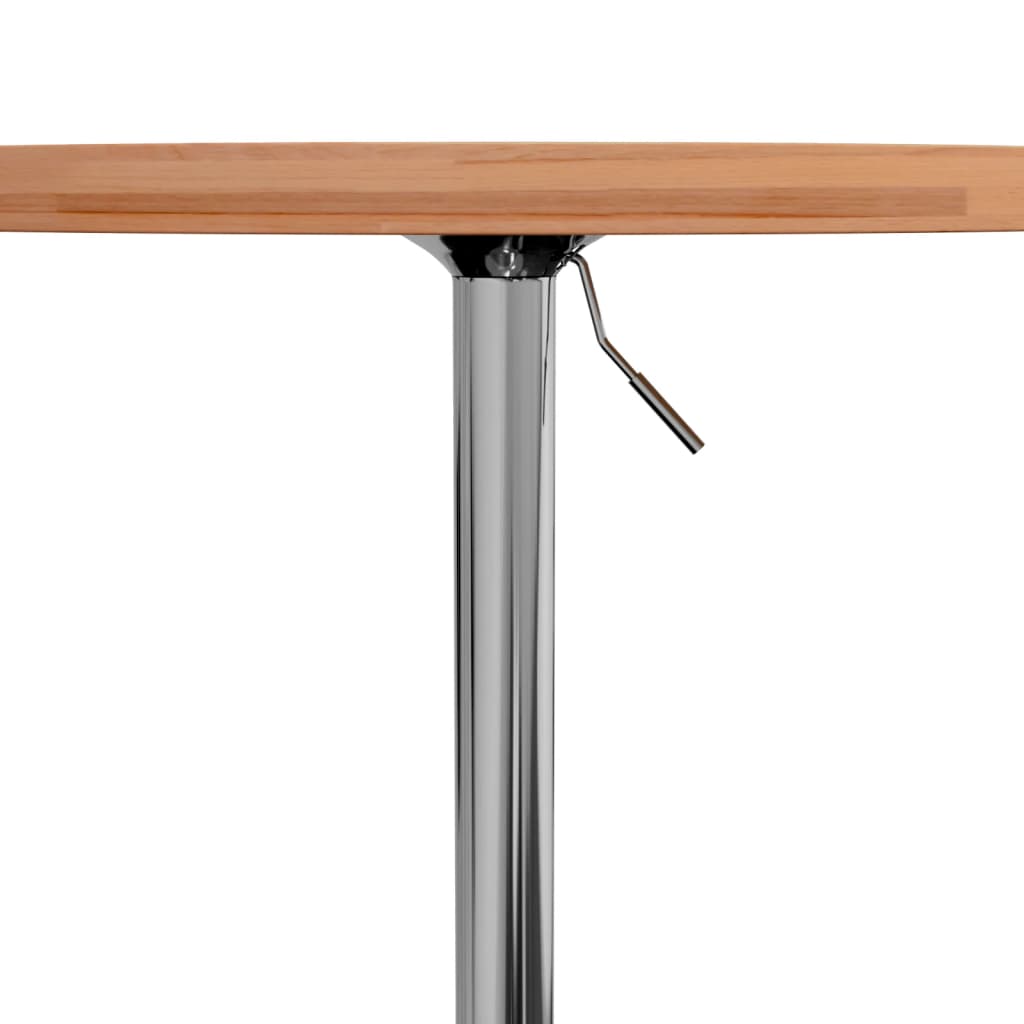 vidaXL Barski stol Ø 50 x 90,5 cm od masivne bukovine