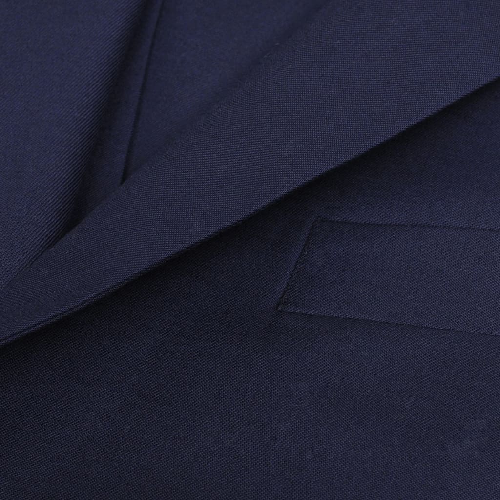 3-Dijelno Muško Odijelo Veličina 54 Mornarsko plavo