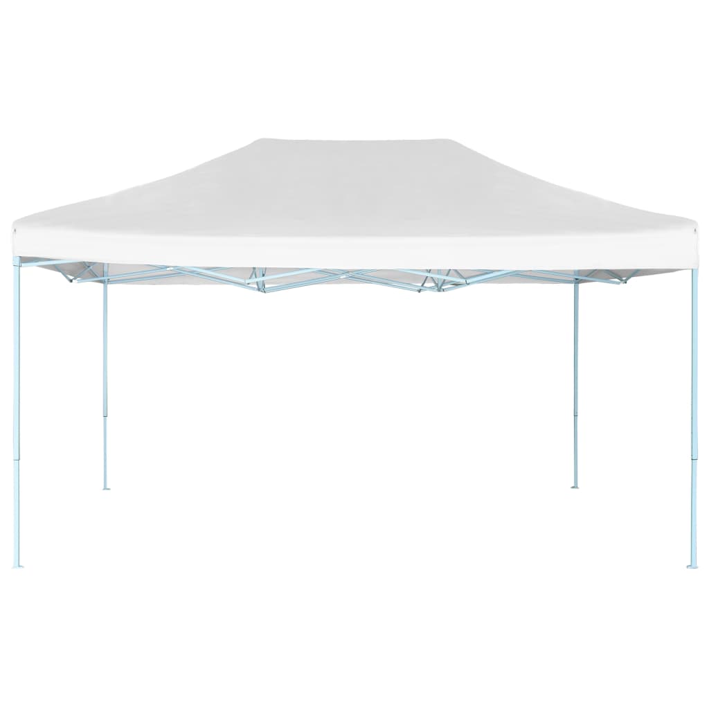 vidaXL Sklopivi šator za zabave 3 x 4,5 m bijeli