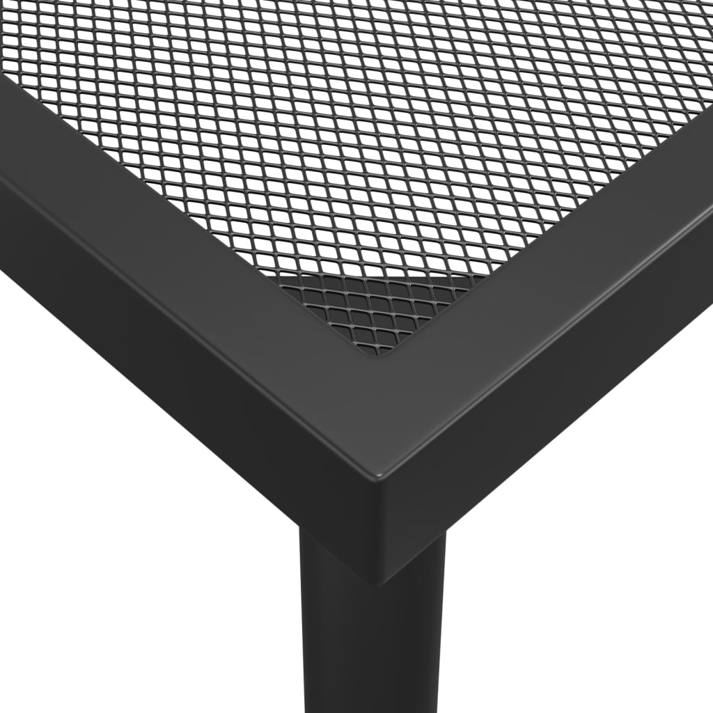 vidaXL Vrtni stol antracit 165 x 80 x 72 cm od čelične mreže