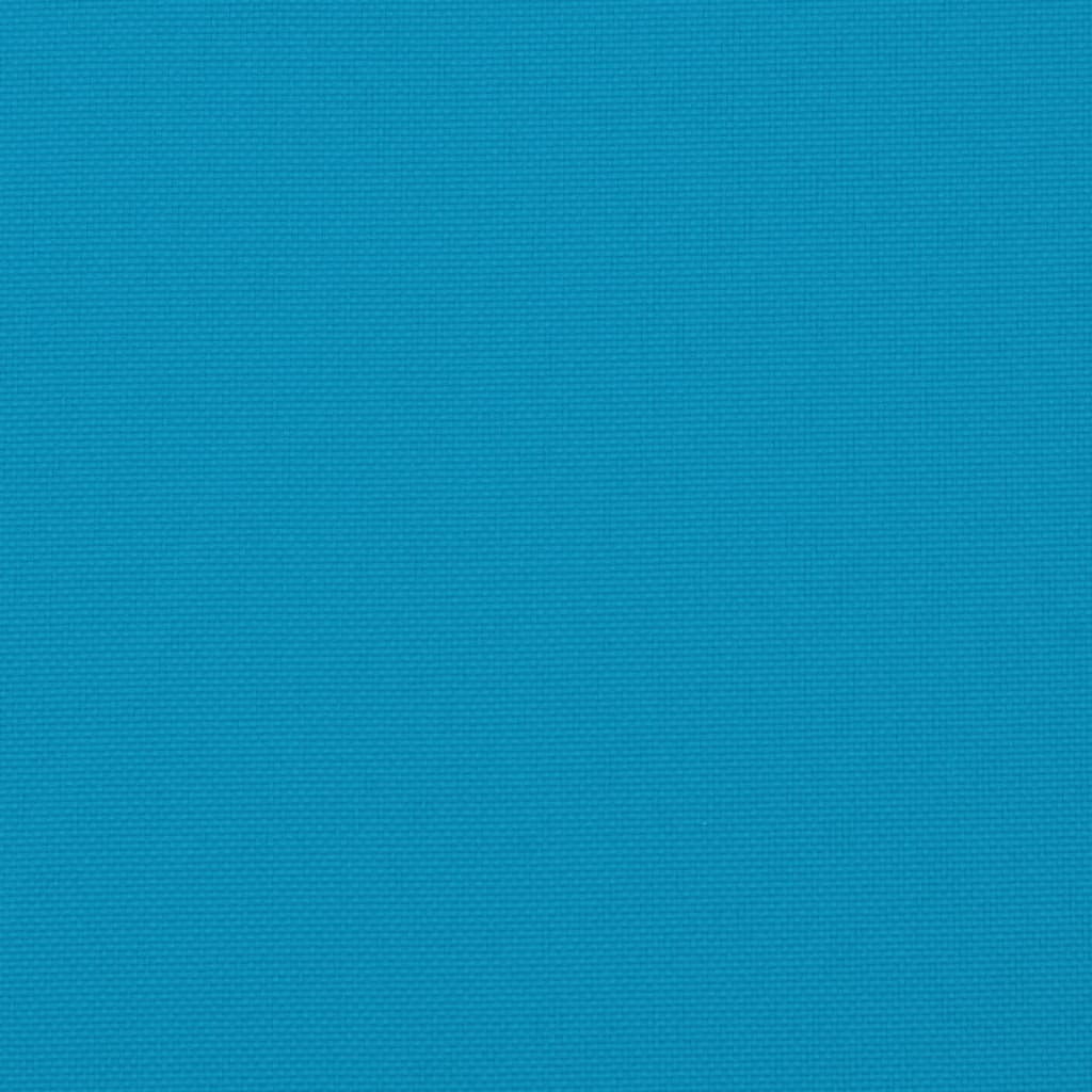 vidaXL Jastuk za palete plavi 70 x 70 x 12 cm od tkanine