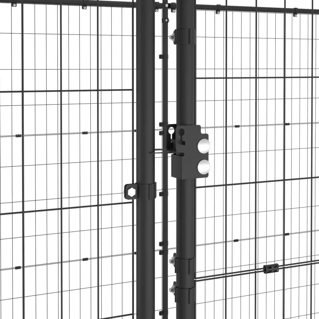 vidaXL Vanjski kavez za pse čelični 7,26 m²