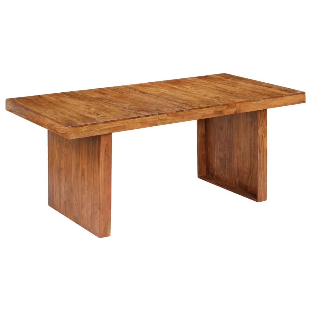 vidaXL Blagovaonski stol 180 x 90 x 75 cm od masivnog bagremovog drva