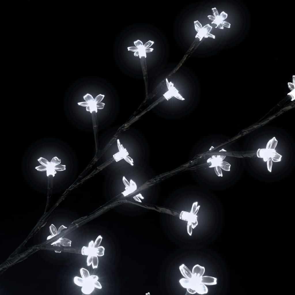 vidaXL Božićno drvce sa 120 LED žarulja hladno bijelo svjetlo 150 cm
