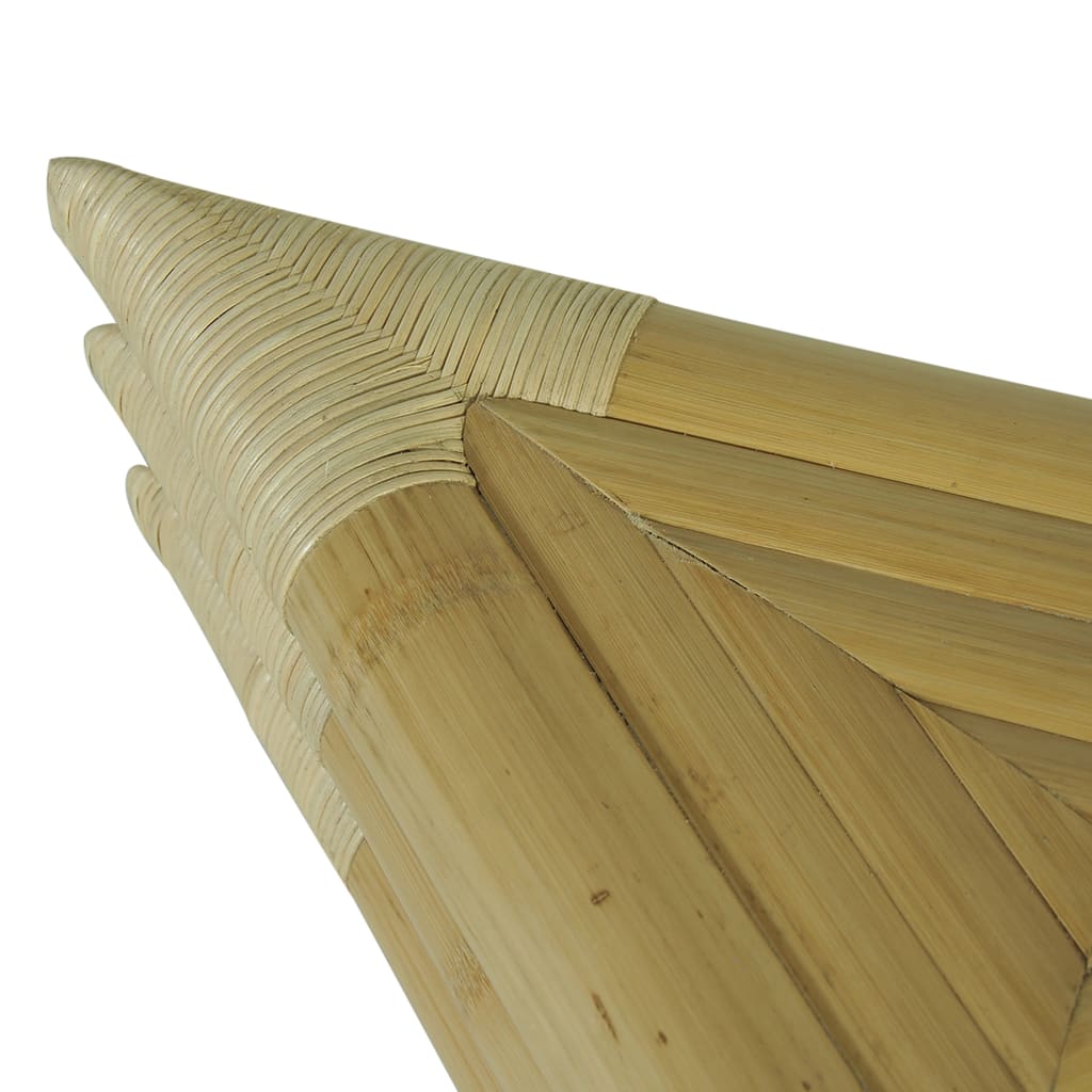 vidaXL Noćni ormarići 2 kom od bambusa 60 x 60 x 40 cm prirodne boje