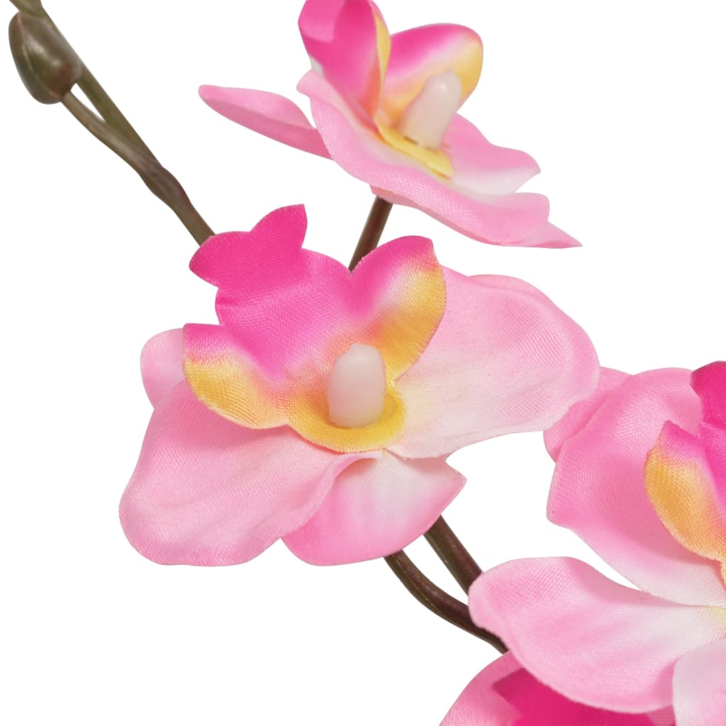 vidaXL Umjetna orhideja s posudom 30 cm ružičasta