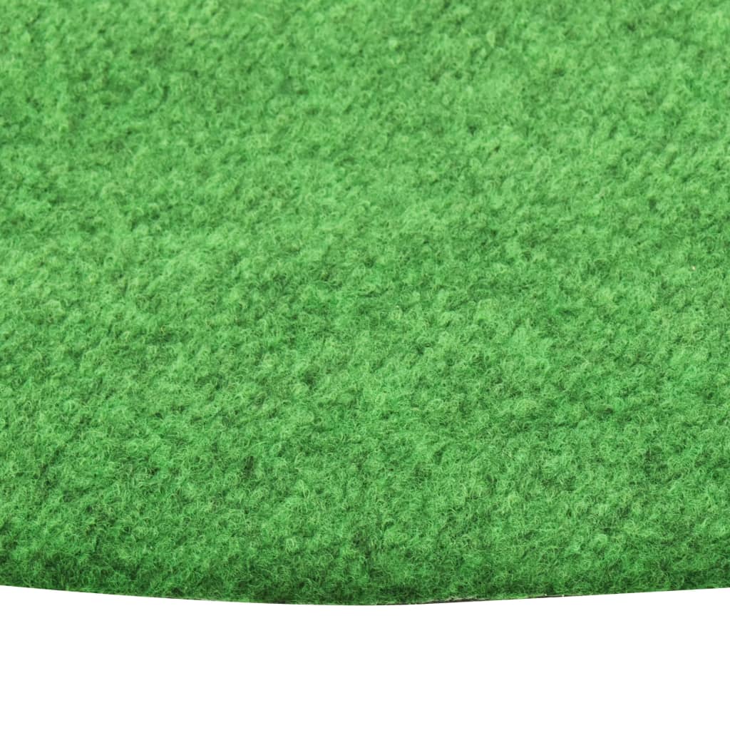 vidaXL Umjetna trava s ispupčenjima promjer 95 cm zelena okrugla