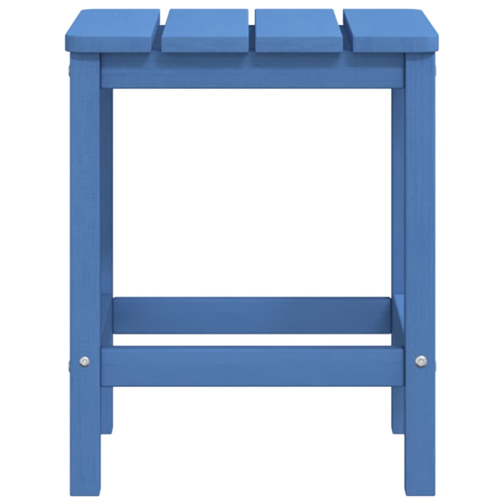 vidaXL Vrtni stol Adirondack plava boja vode 38 x 38 x 46 cm HDPE