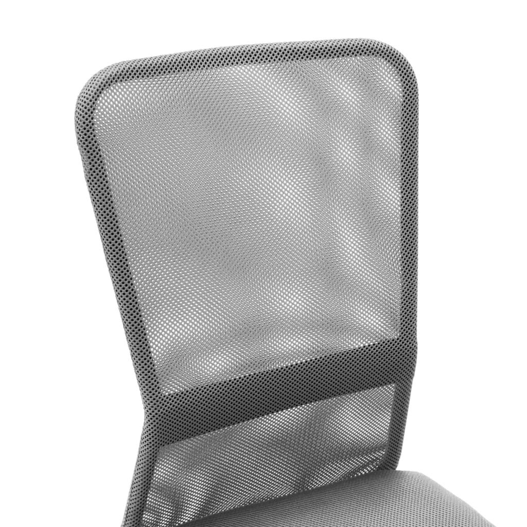 vidaXL Uredska stolica siva 44 x 52 x 100 cm od mrežaste tkanine
