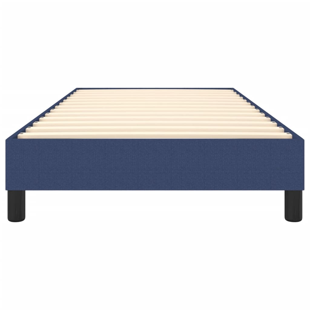 vidaXL Okvir za krevet plavi 100x200 cm od tkanine