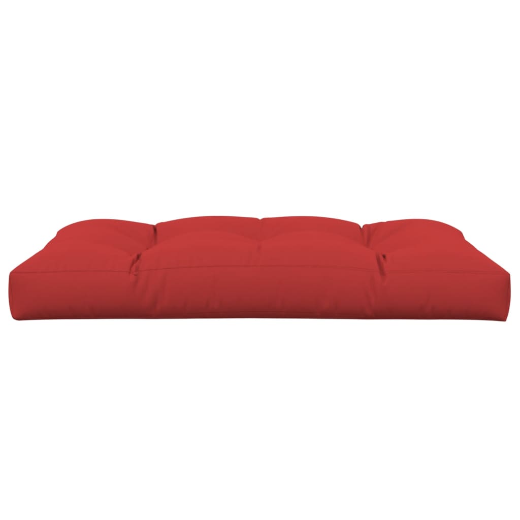 vidaXL Jastuk za sofu od paleta crveni 120 x 80 x 10 cm
