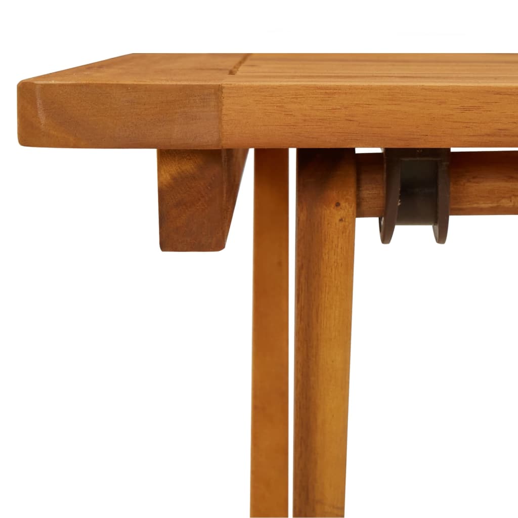 vidaXL Sklopivi vrtni stol 60 x 60 x 75 cm od masivnog bagremovog drva