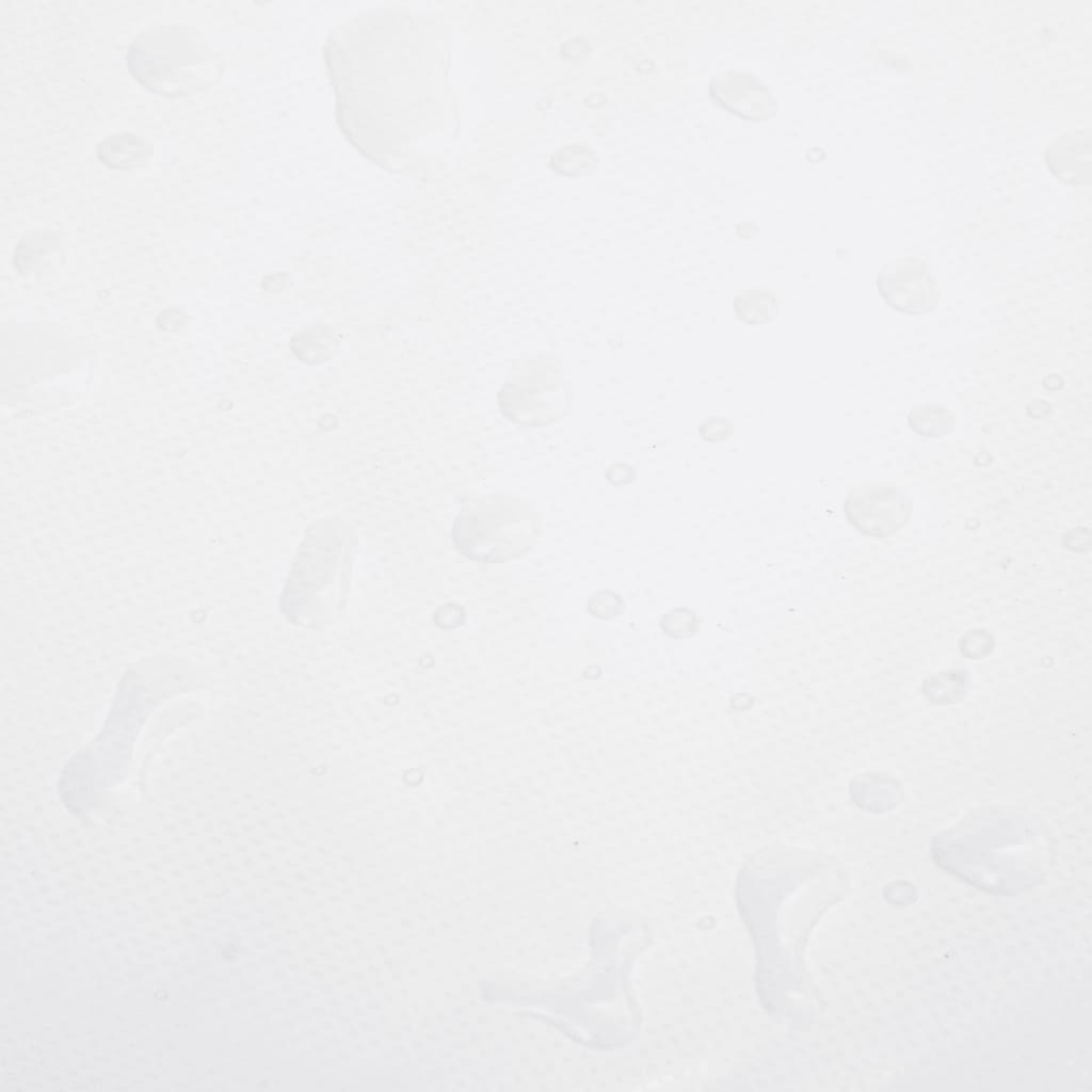 vidaXL Cerada bijela 4 x 6 m 650 g/m²