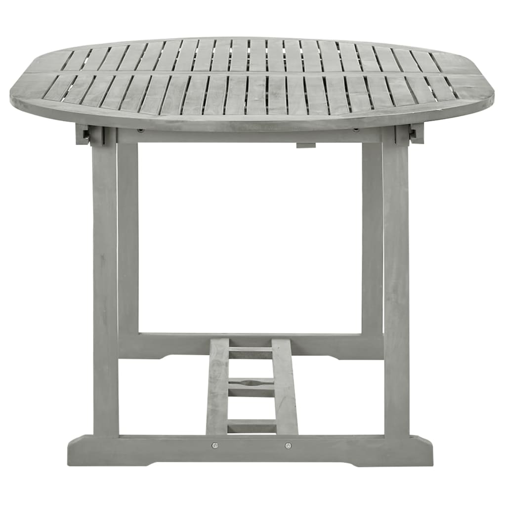 vidaXL Vrtni stol sivi 200 x 100 x 75 cm od masivnog bagremovog drva