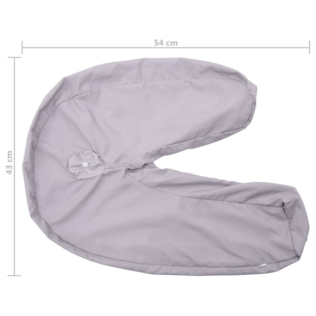 Jastučnica za trudnički jastuk u obliku slova J 54 x 43 cm