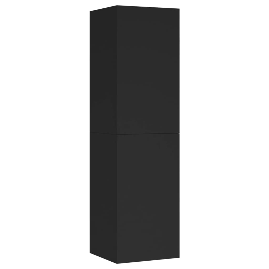 vidaXL TV ormarić crni 30,5 x 30 x 110 cm od konstruiranog drva