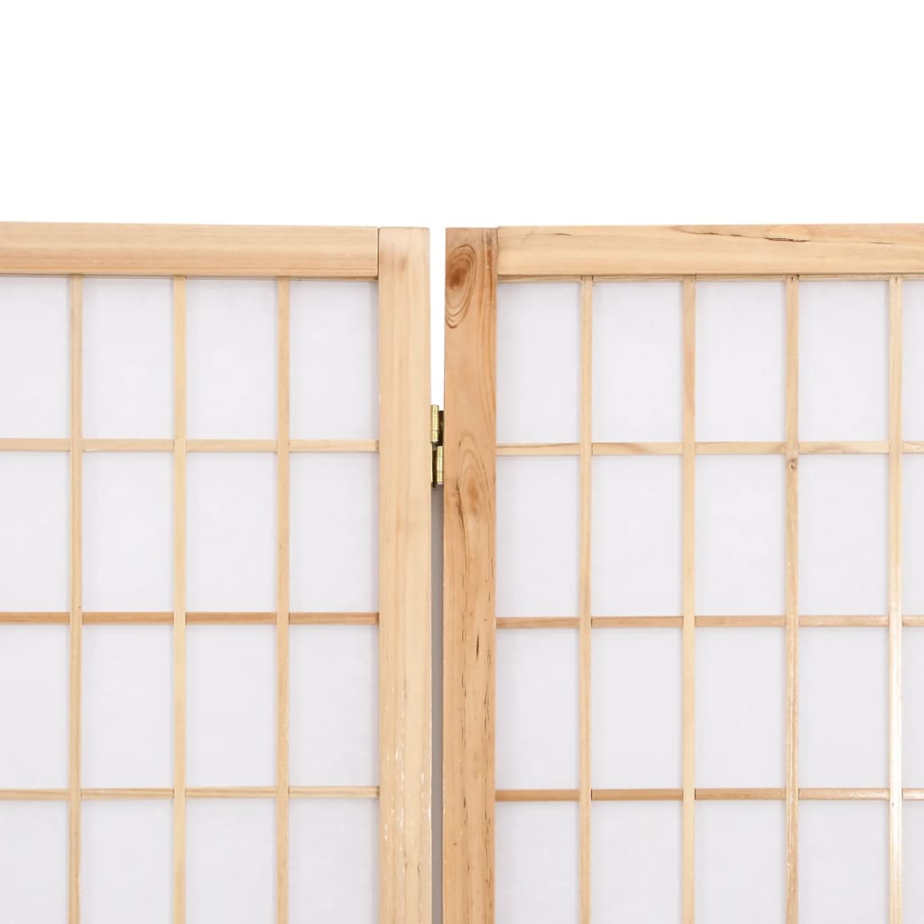 vidaXL Sklopiva sobna pregrada 5 panela japanski stil 200x170 cm