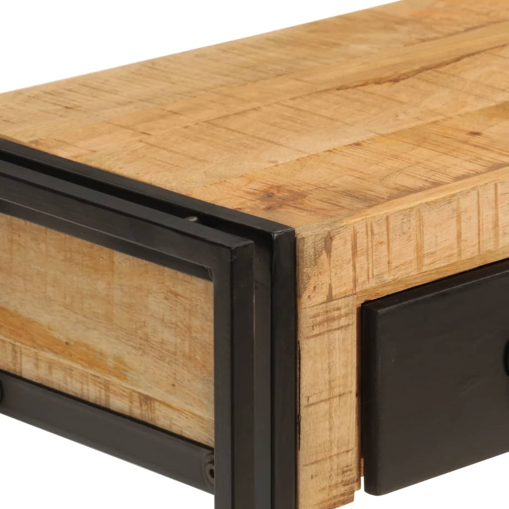 vidaXL Konzolni stol 110 x 30 x 76 cm od masivnog drva manga