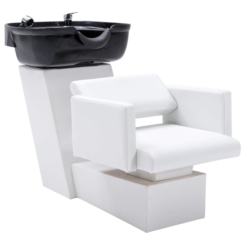 vidaXL Jedinica za pranje kose sa salonskom stolicom od umjetne kože
