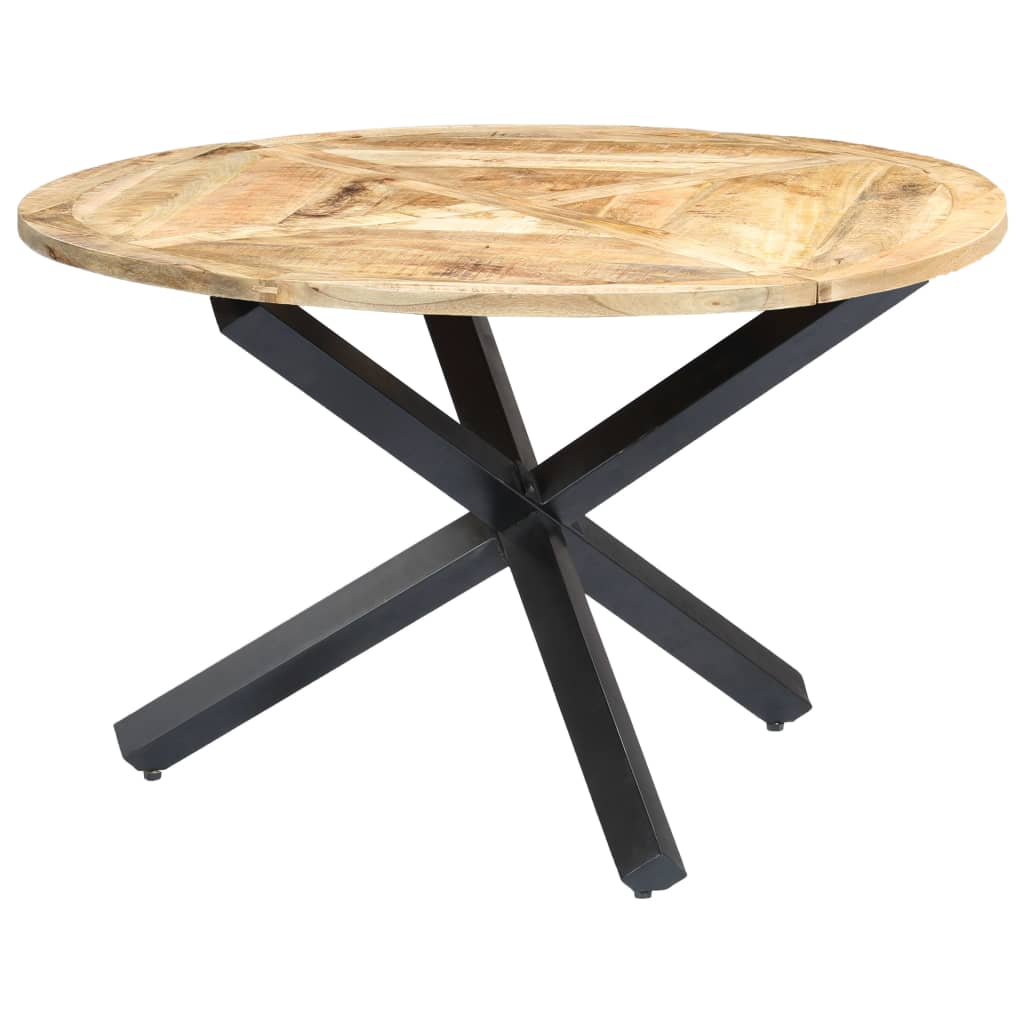 vidaXL Blagovaonski stol okrugli 120 x 76 cm od masivnog drva manga